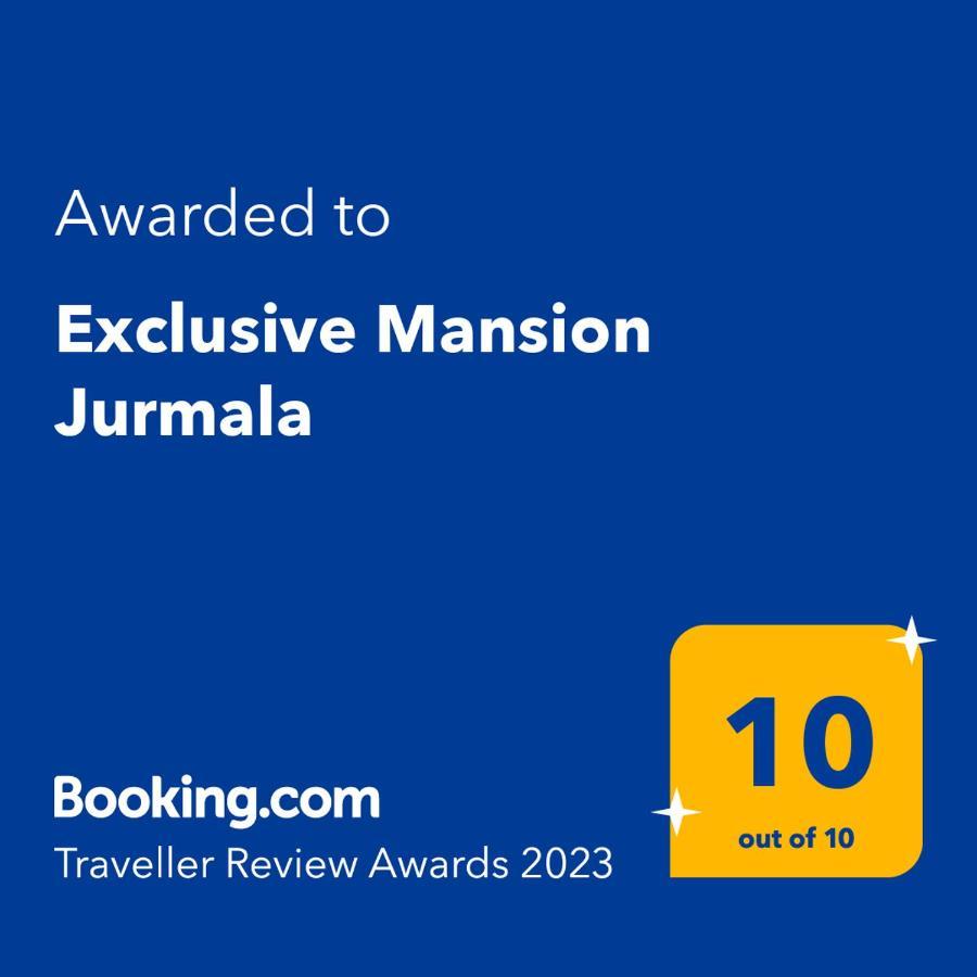 Exclusive Mansion Jurmala Villa Exterior photo